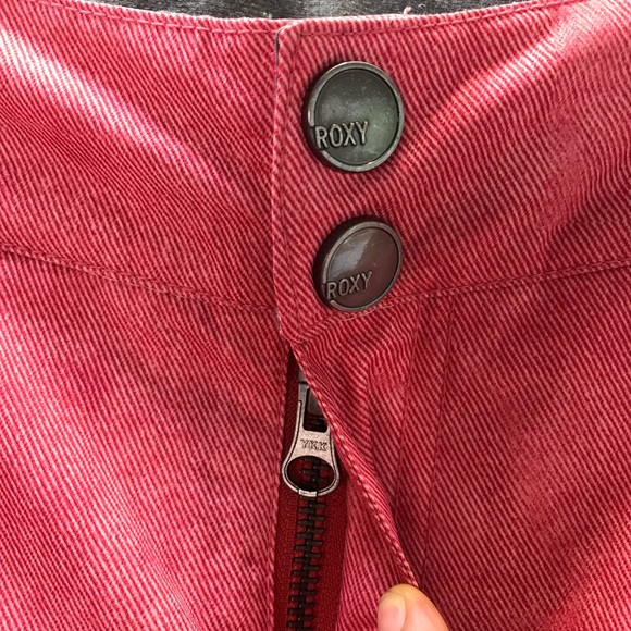 ROXY pink 8K ski pants snowboard winter wear trousers slim fit - Picture 3 of 13